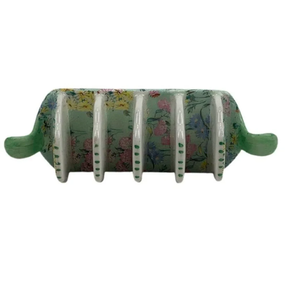 Vintage Shelley‎ England Melody Toast Rack Caddy